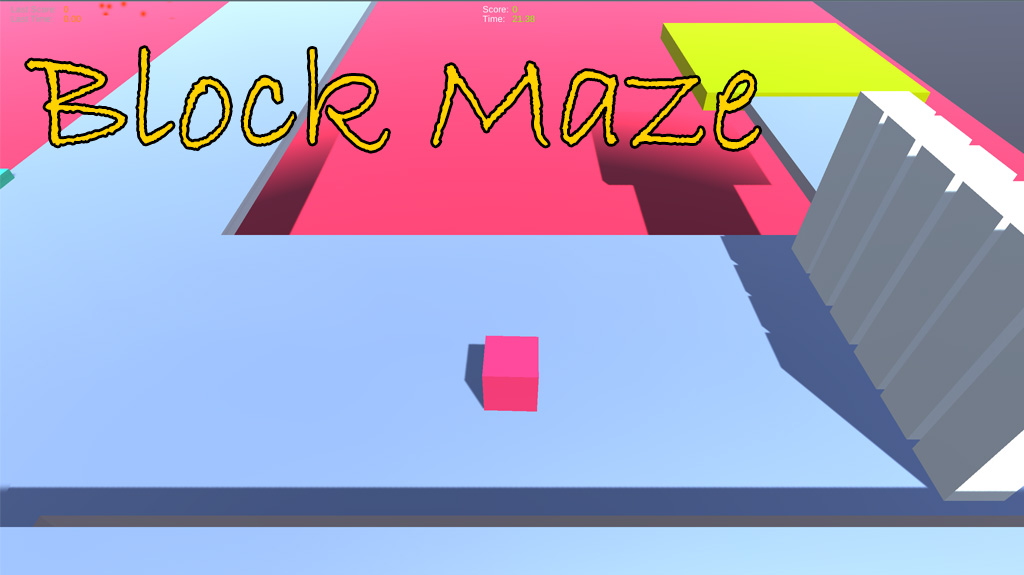 Game art for Block Maze