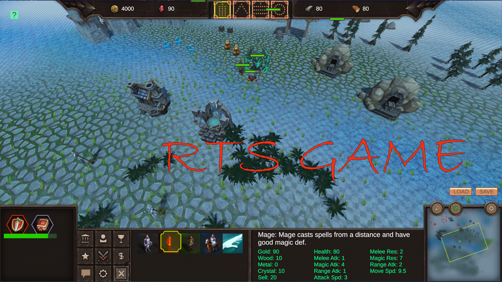 Game art for RTS Game